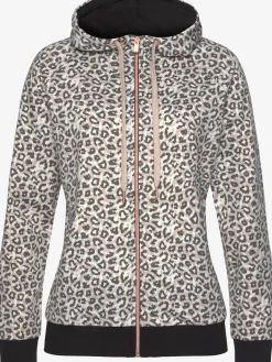 LASCANA T-Shirts<Veste sweat à capuche confortable