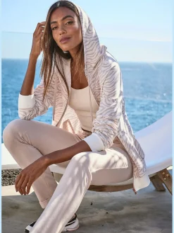 LASCANA T-Shirts<Veste sweat à capuche confortable