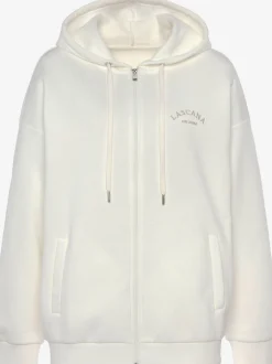 LASCANA T-Shirts<Veste sweat à capuche réglable
