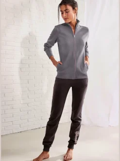 Bench. Loungewear Vestes<Veste sweat basique, logo imprimé et broderie