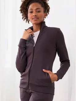 Bench. Loungewear Vestes<Veste sweat basique, logo imprimé et broderie