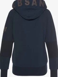 Elbsand Vestes<Veste sweat décontractée avec grande capuche