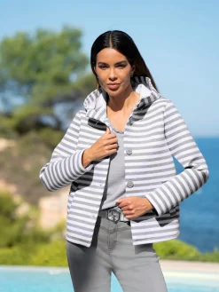 Rick Cardona Vestes<Veste sweat matière sweat