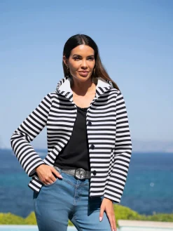 Rick Cardona Vestes<Veste sweat matière sweat