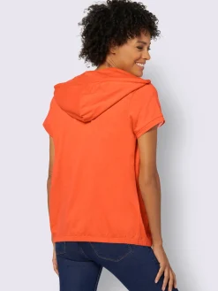 Collection L Vestes<Veste sweat pur coton