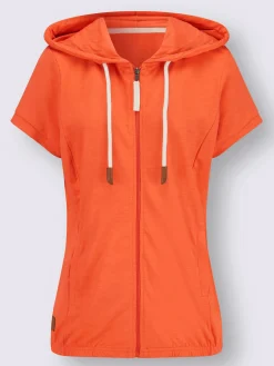 Collection L Vestes<Veste sweat pur coton