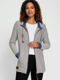 Collection L Vestes<Veste sweat qualité structurée facile d'entretien