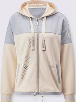 Creation L Vestes<Veste sweat ultra-doux avec modal