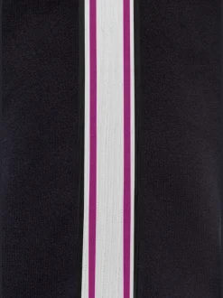 H.I.S Vestes<Veste sweat veste à col montant et rayures