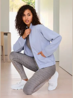 Copenhagen Studios Vestes<Veste sweat veste détente à col montant