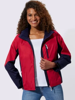 Collection L Vestes<Veste technique capuche amovible grâce à une glissière