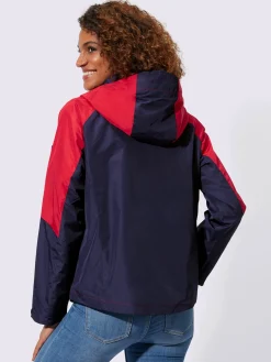 Collection L Vestes<Veste technique capuche amovible grâce à une glissière