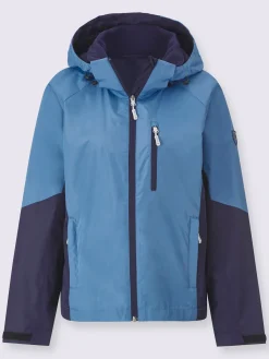 Collection L Vestes<Veste technique capuche amovible grâce à une glissière